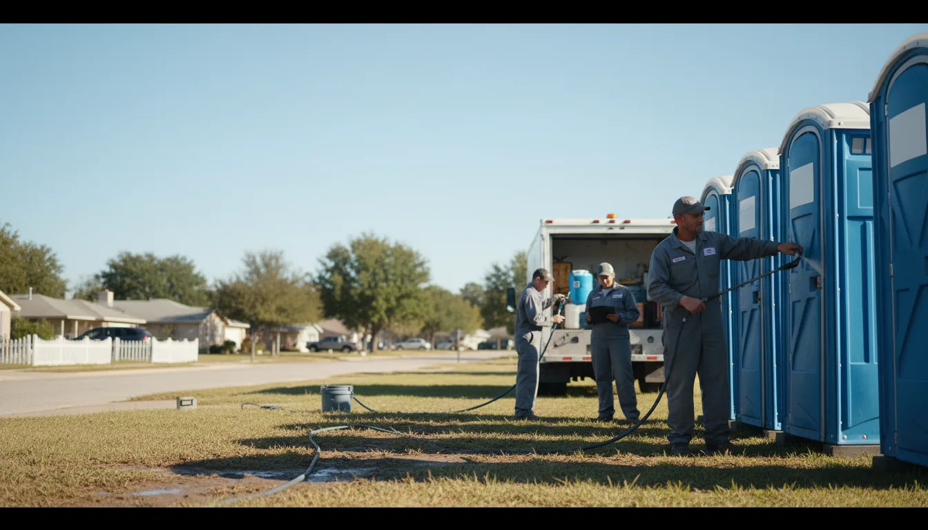 Long-Term Portable Toilet Rental in Woodbine, IA near me